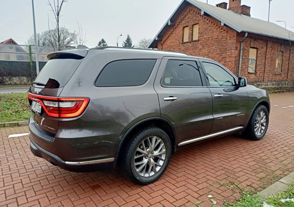 Dodge Durango cena 89000 przebieg: 221826, rok produkcji 2014 z Siedlce małe 232